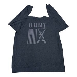 Browning Hunt Sweatshirt Men Size 3XL  Crew Neck Lightweight Gray NWT